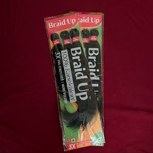 Outre Braid Up 3X Pre-Stretched Braid 56” in 1B